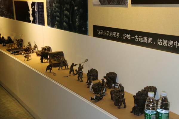博物館展示品銅雕